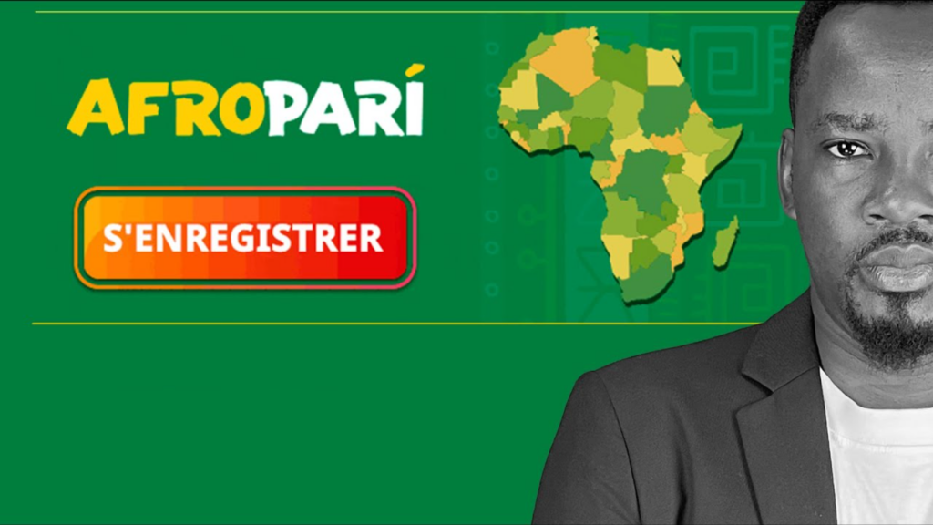 Create an AfroPari account sur le site officiel du bookmaker 