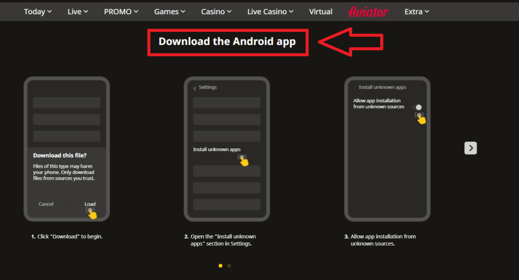 Installer AfroPari app Android